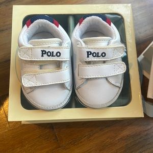 Ralph Lauren Polo Velcro baby sneakers